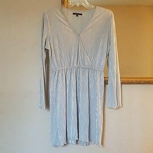 Size L Blue-Silver Dress